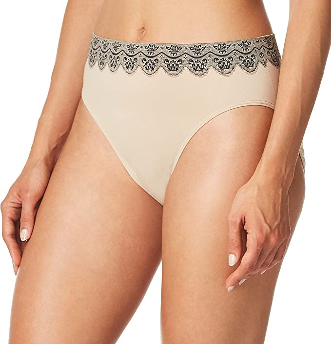 NWD Bali Panties, Brief Panties for Everyday Comfort, Smoothing Nude XL