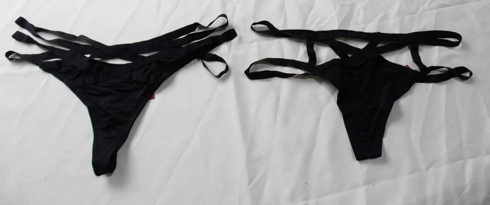 Adore Me Women’s Plus 2-Pack Sexy Thong Panty CN6 Jetblack Size 0X NWT