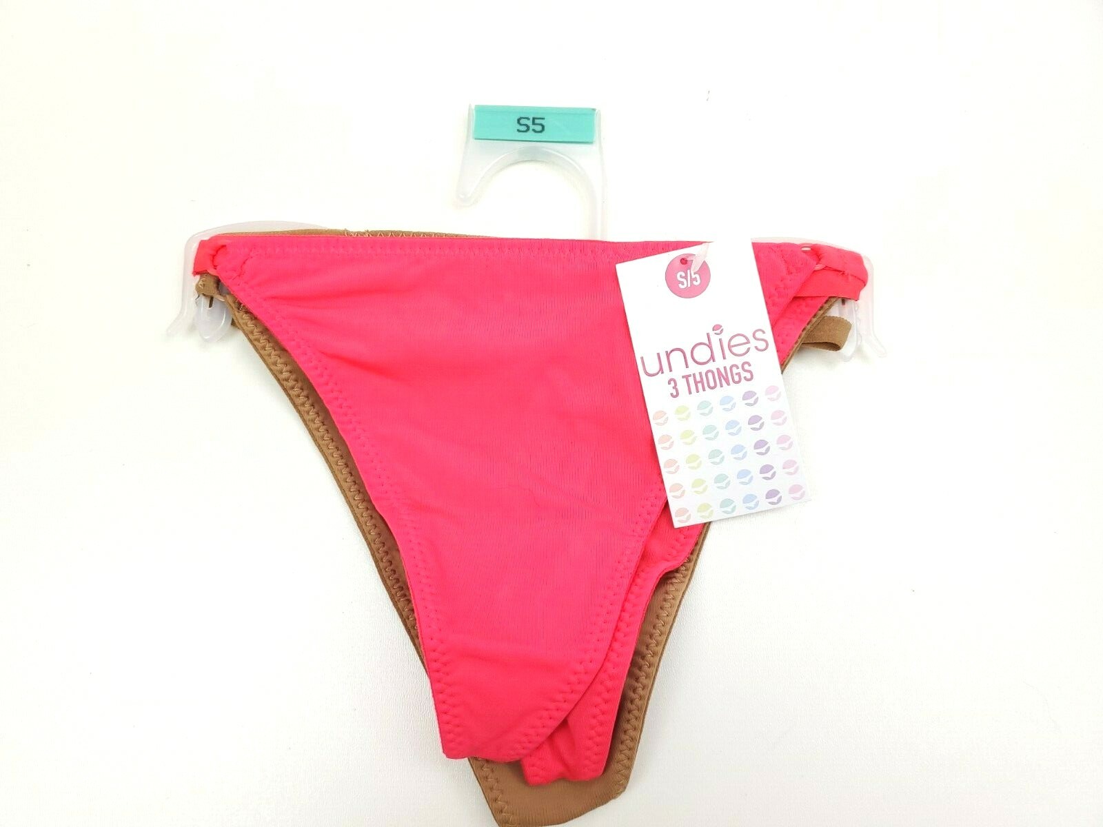 Undies.com Love ’em 3 Pack Thong Undies Size S 5