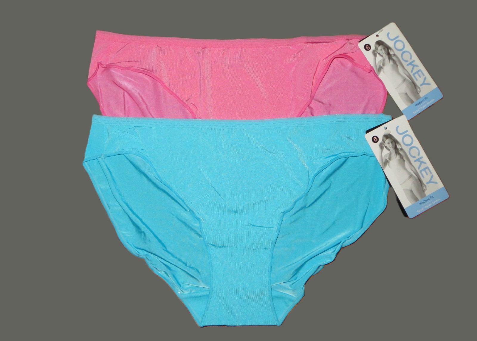 (2) NWT Vintage Jockey “Modern Fit” Bikini Panty Size 6