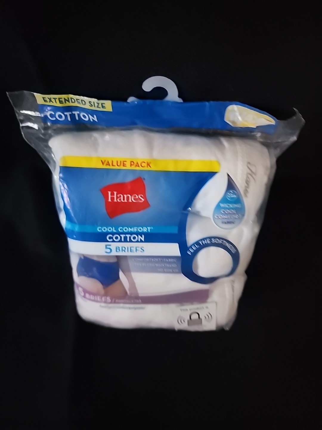 NWT Hanes Cool Comfort Cotton Briefs White Women’s Size 11 4XL 5 Pack