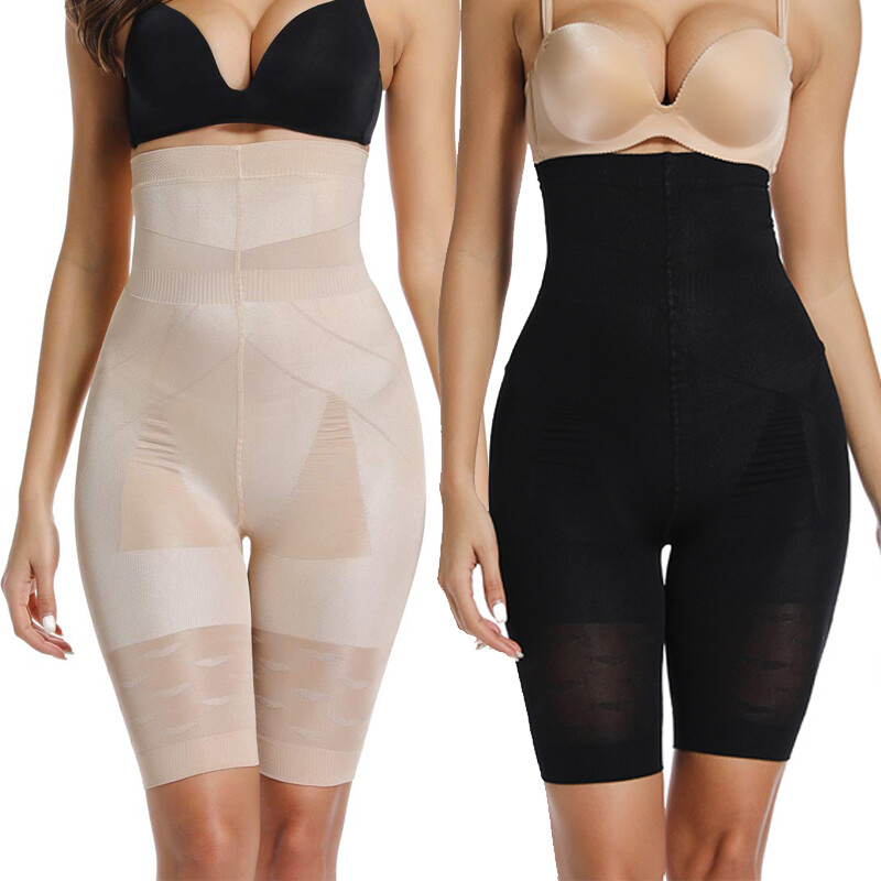 Fajas Colombianas Thigh Slimmer High Waist Tummy Control Shapewear Pants Shaper