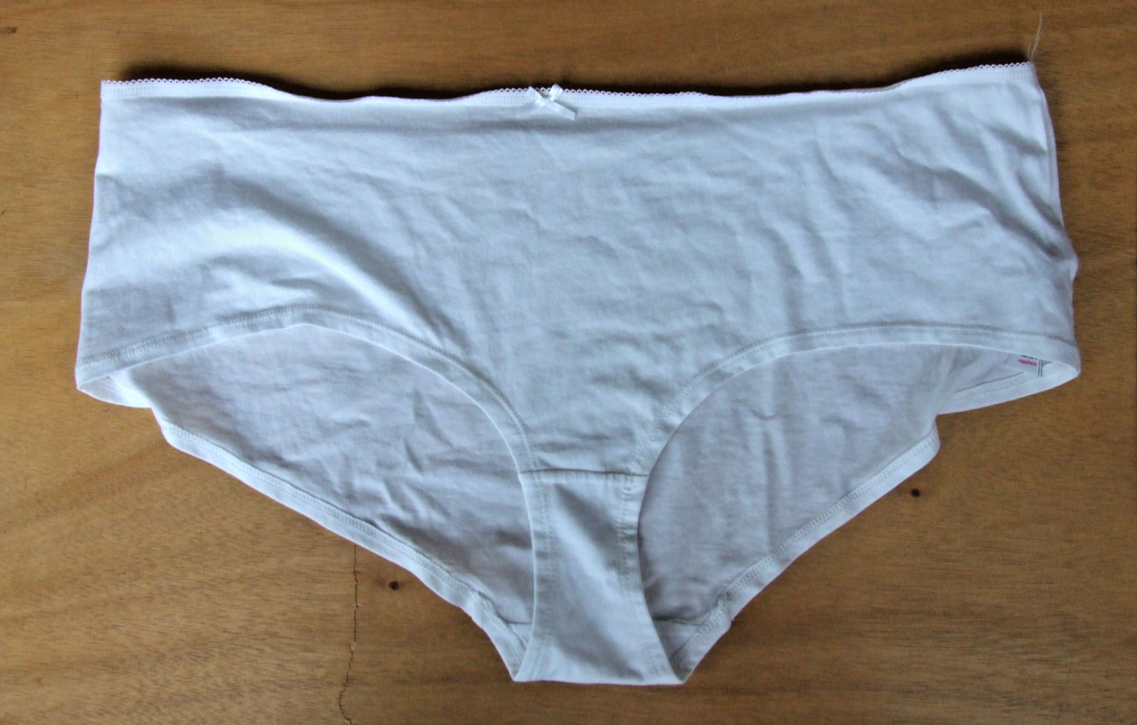 Ladies MEXT size 22 ex chainstore knickers panties briefs cotton rich White