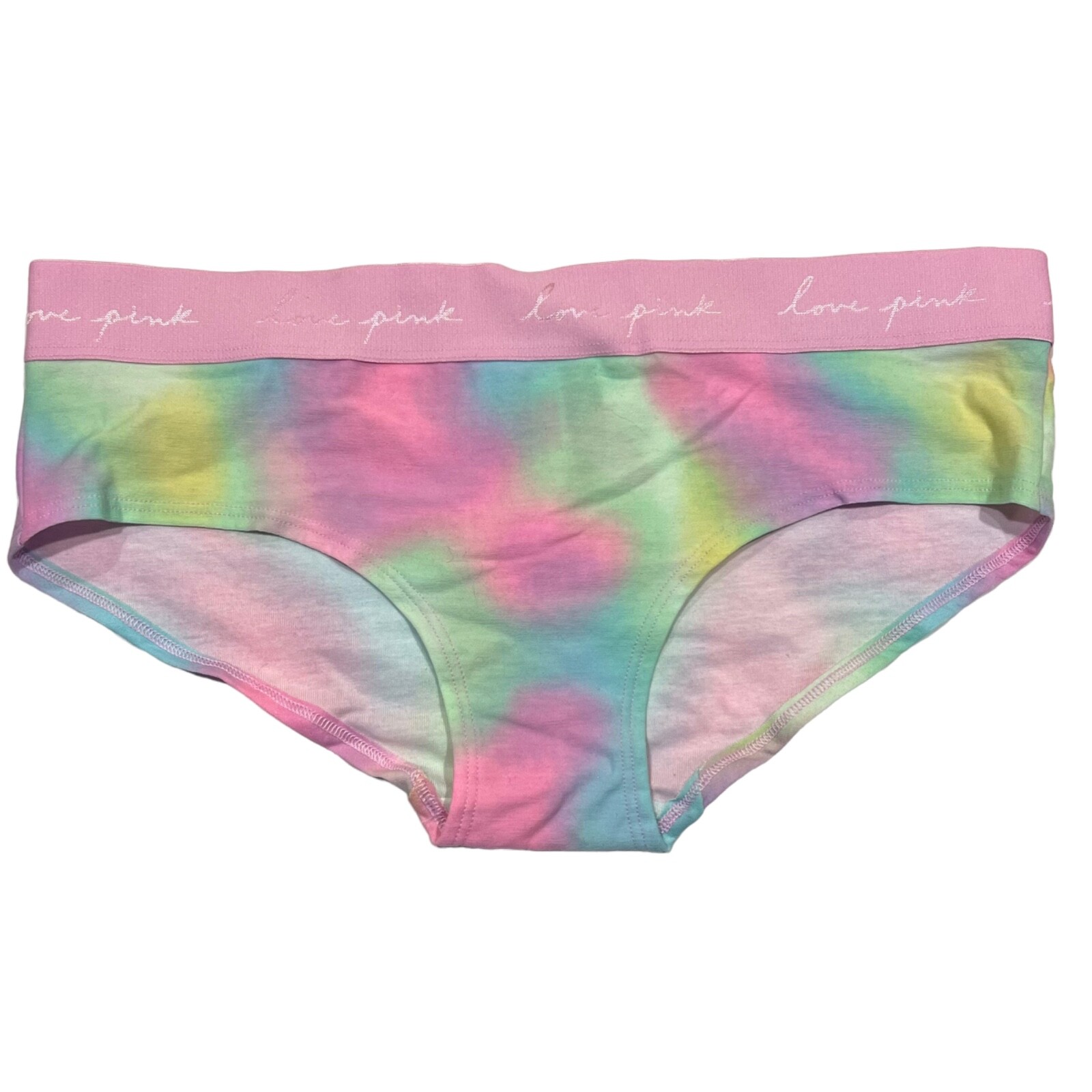 NWT VICTORIA’S SECRET PINK Hipster Pantie Sz M-L-XL-XXL Blue Green Jersey