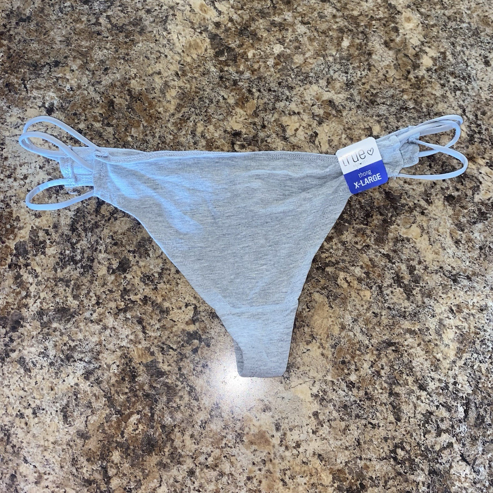 True By Rue21 Thong String X-Large Sexy Rare Underwear Panties Panty Strapped XL