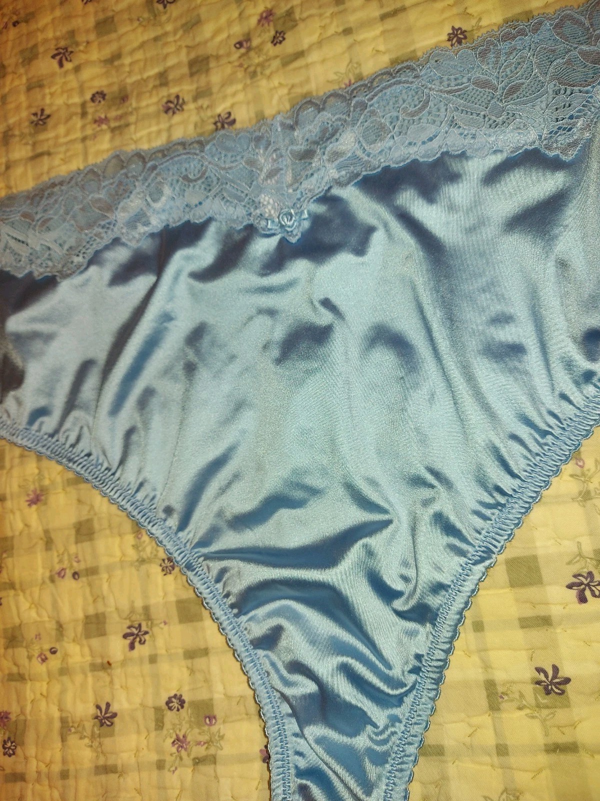 JOYSPUN NWT SECO D SKIN TBONG PLUS SZ! SHINY SYRETCHY SILKY SOFT WIDE FRONT…