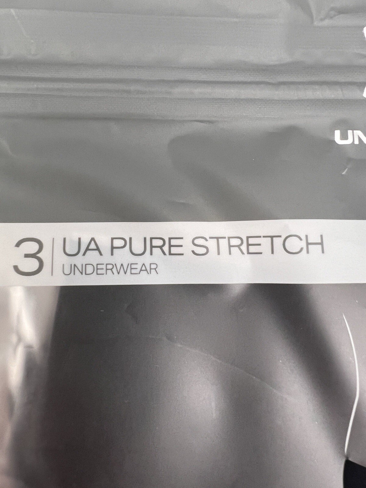 3 Pair UA Under Armour Black Thong Tanga Panty Panties Underwear Women XL XLarge