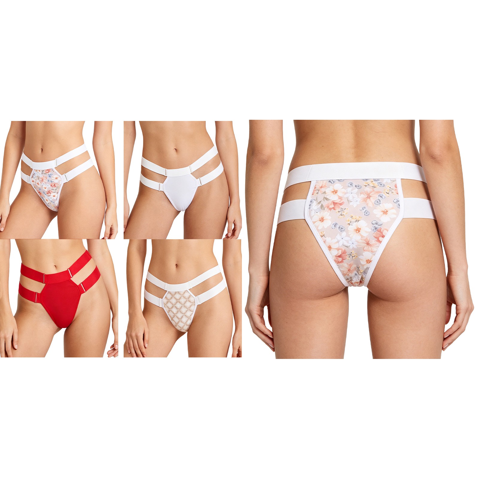 US Women Underwear Straps Briefs Underpant Panties Comfortable Sanitary Yoga Gym