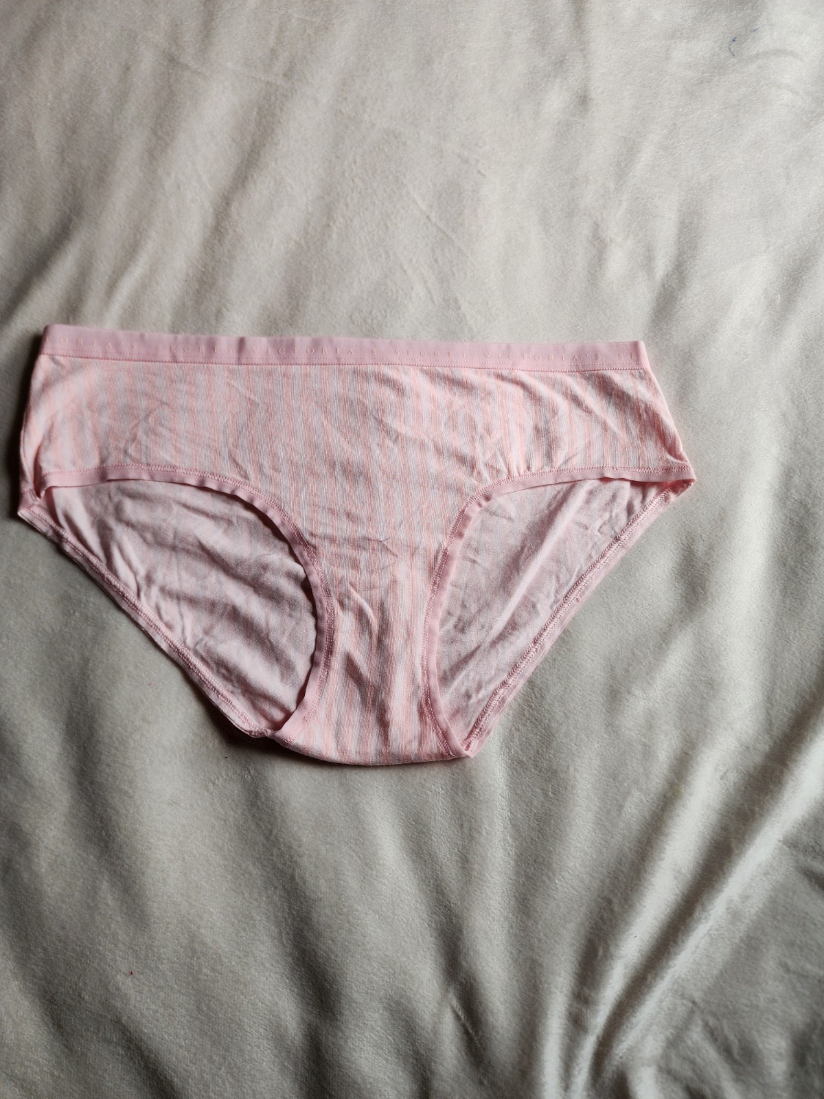 4 VICTORIA SECRET PANTY BIKINI CHEEKHIPHUGGER, Cotton Blend, Sz M India 54867 Nw