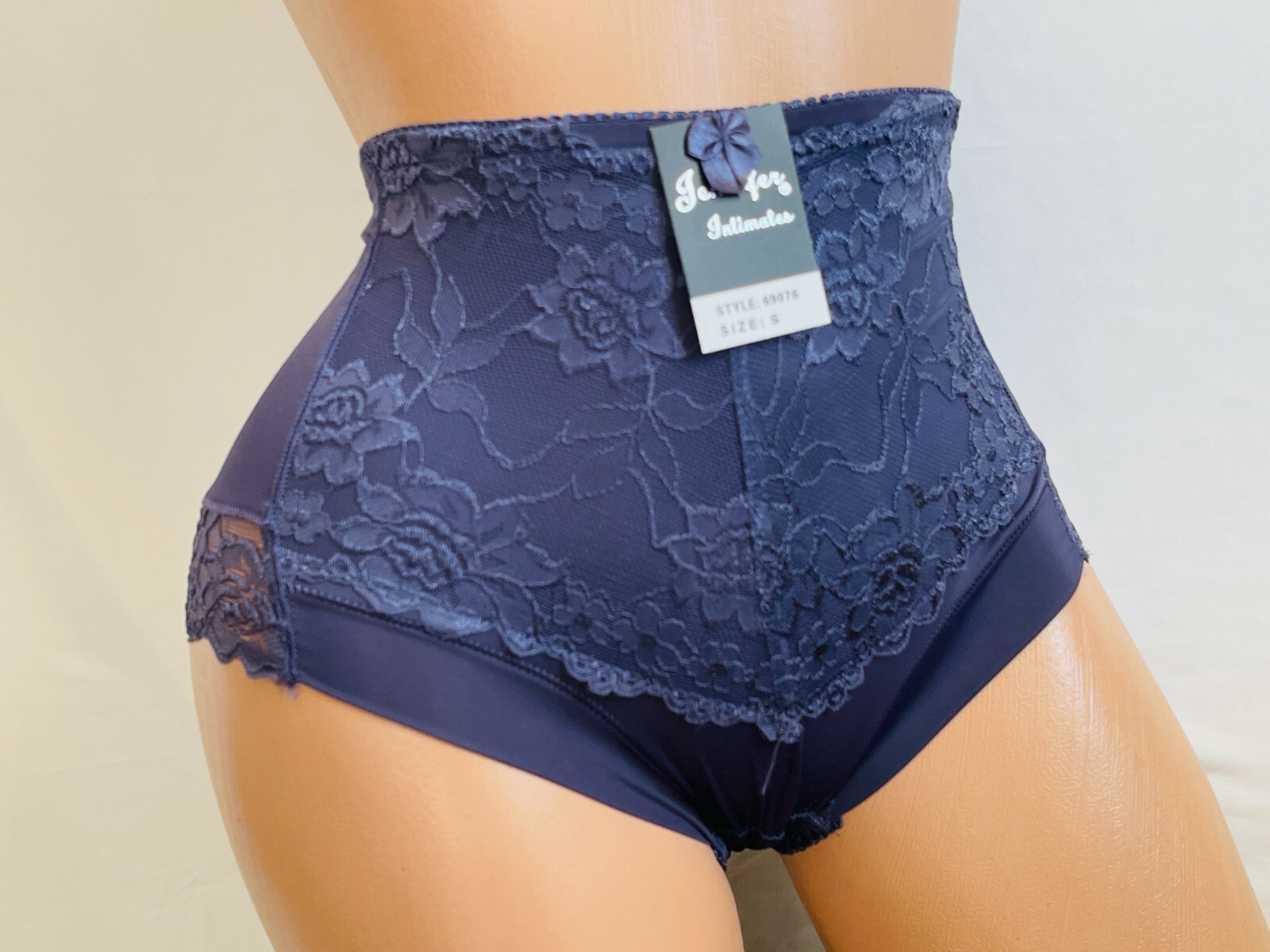 High Waisted Briefs 3/6/12 Women Panties Tummy Control Underwear Lace Girdles 76
