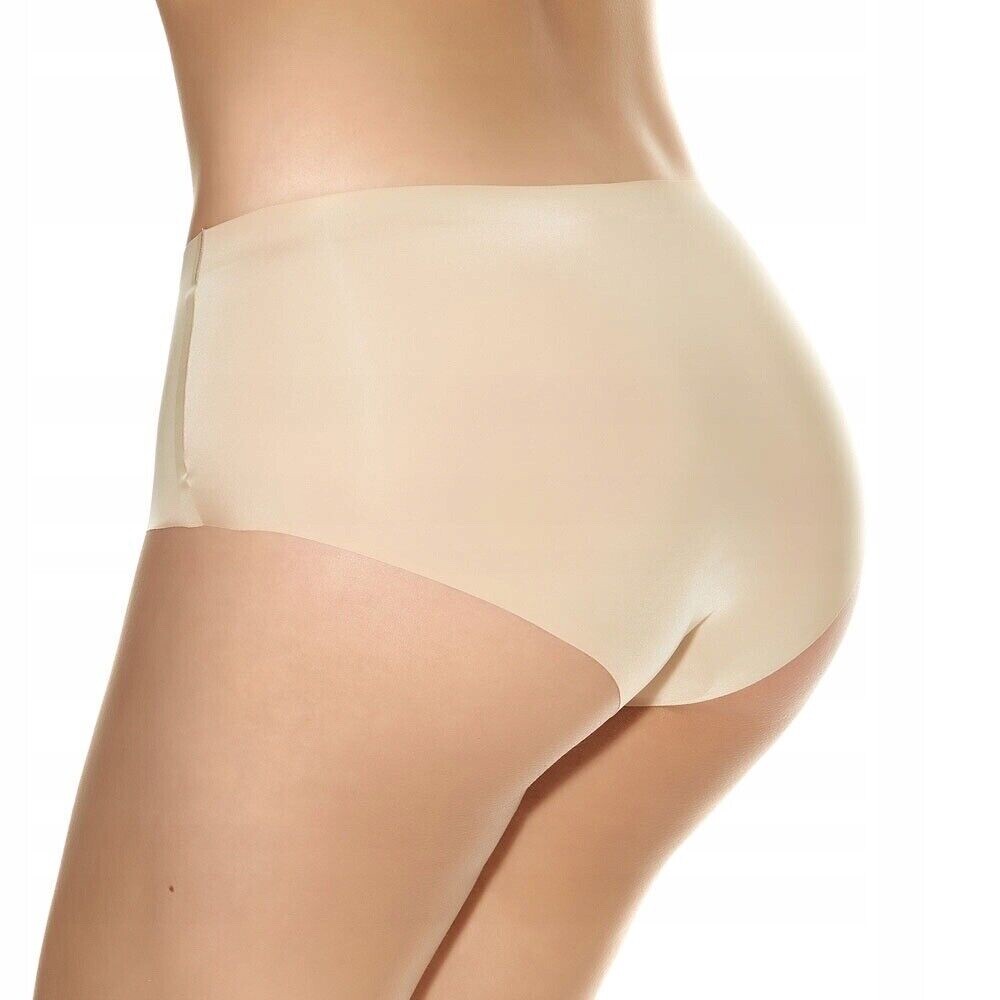 Wacoal Edgewise Hipster Brief Beige Nude Skin Size S 10 No VPL Knickers 874238