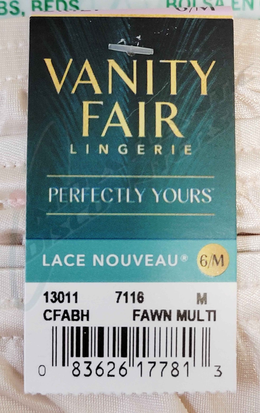 3 Pair of Vanity Fair Women’s High Waisted Underwear Perfectly Yours Fawn Nude