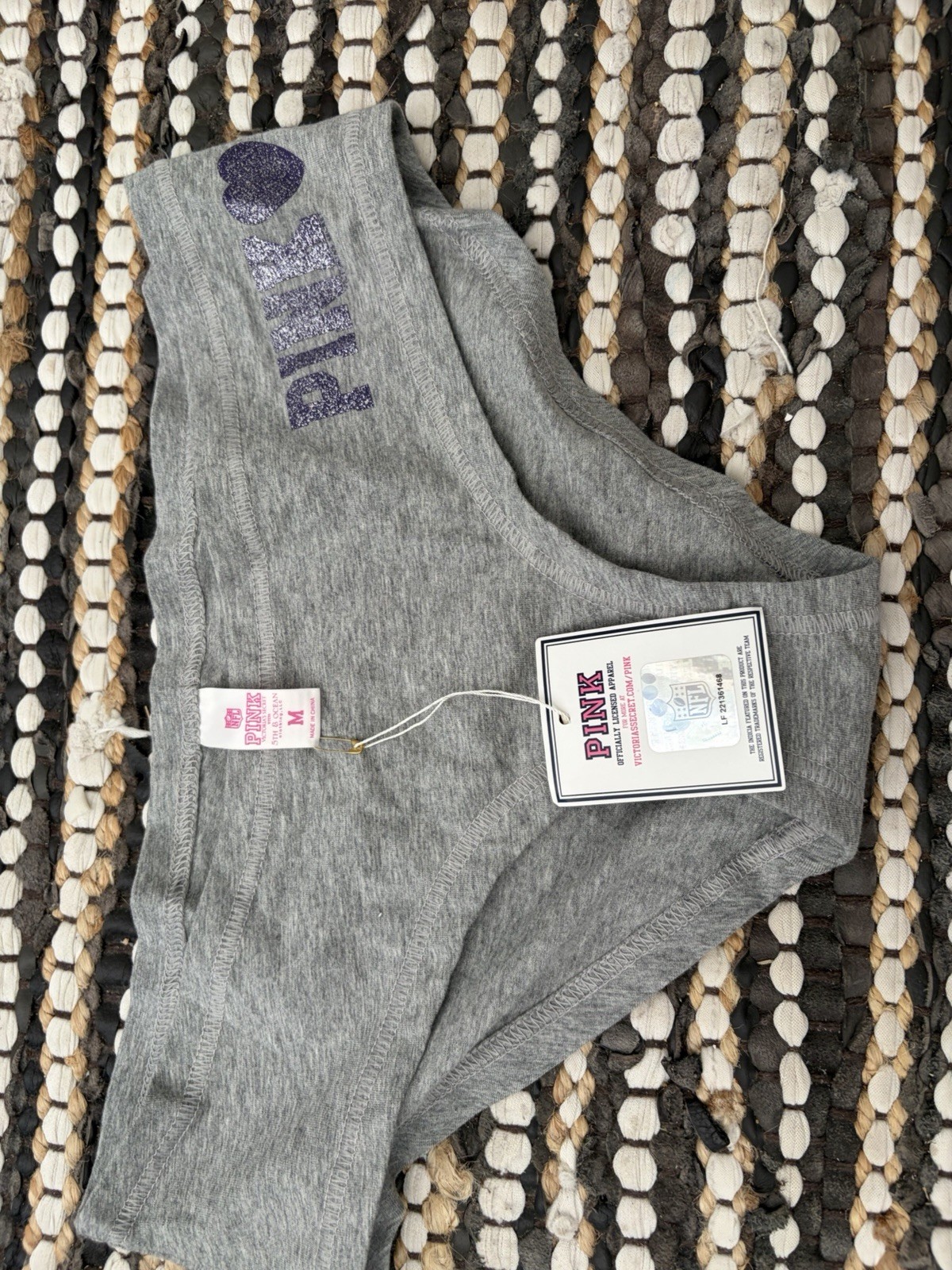 Vintage VS Pink Vikings Underwear NWT Size Medium