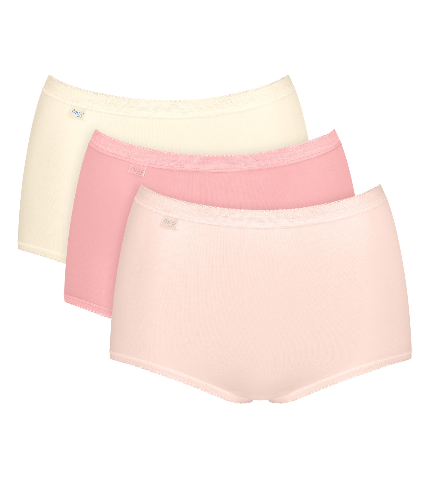 Sloggi Basic Maxi Brief 3 Pack 10105593 Everyday Lingerie Womens Knicker RRP £35