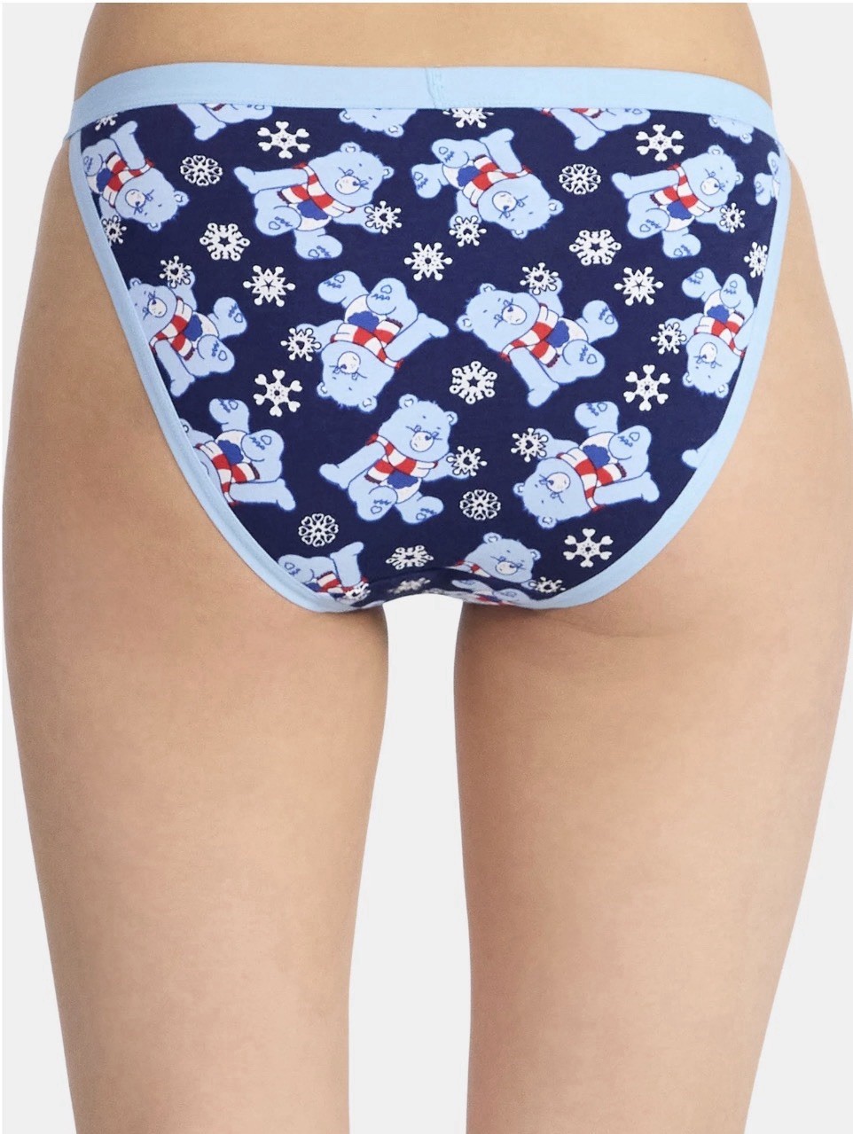 Women’s Care Bears Christmas Bikini Panties, 3-Pack, size XL (16-18)