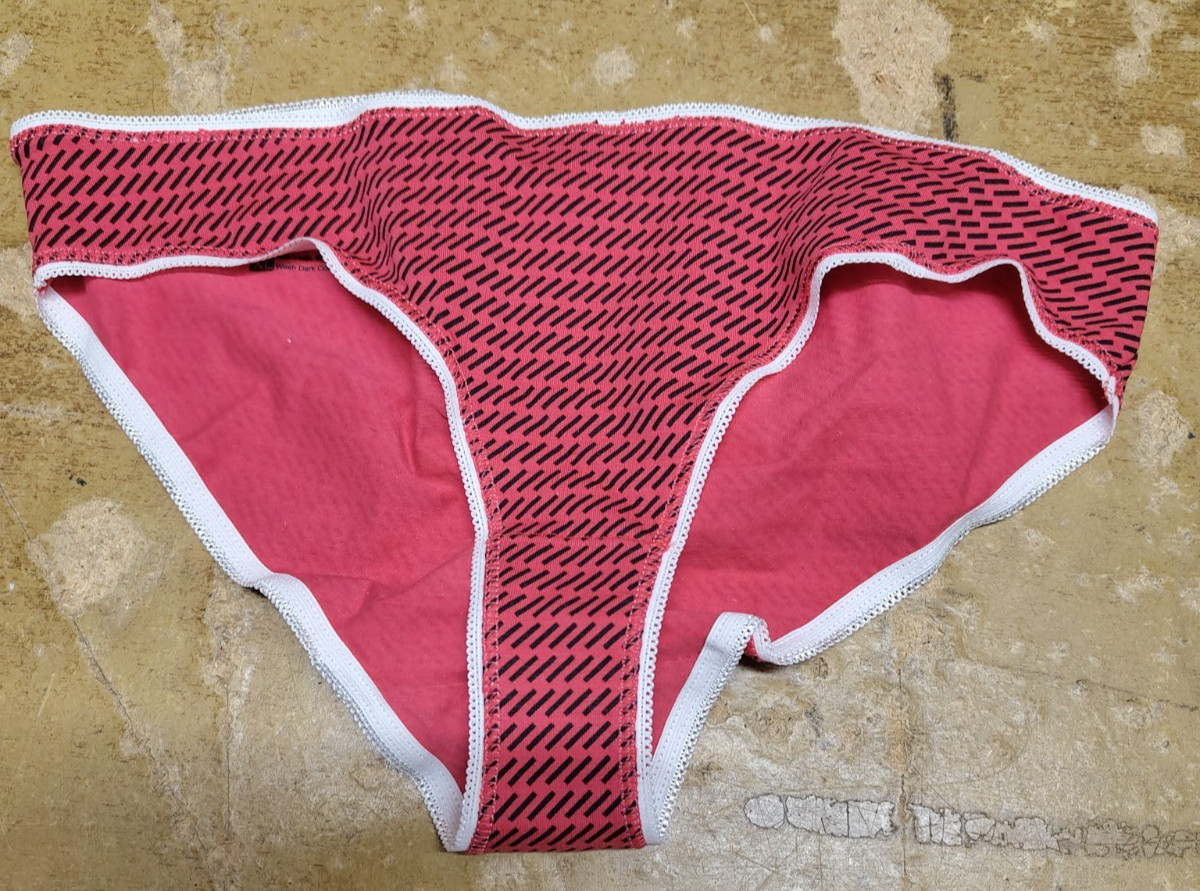Fairtrade Cotton Ladies Briefs Pants to Poverty Red Underwear Size M, XL