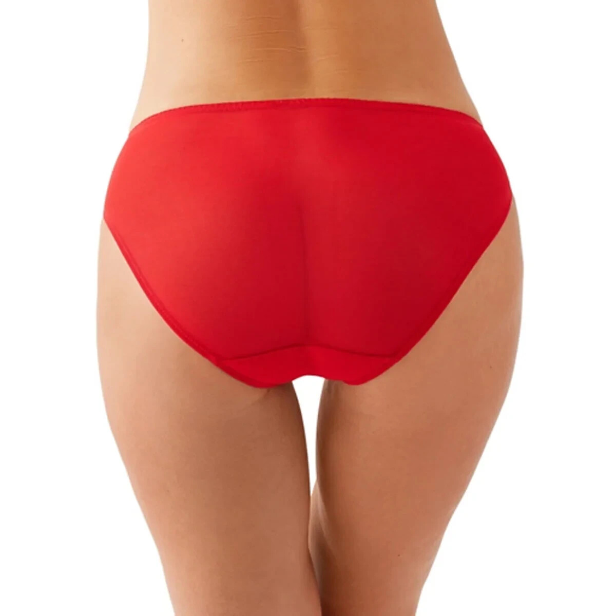 WACOAL 64391 EQUESTRIAN RED Embrace Lace BIKINI Panties XL