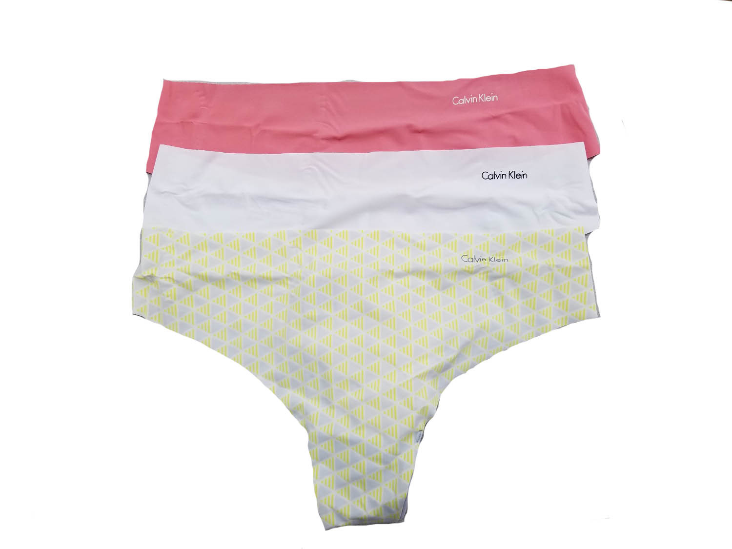 Calvin Klein 3 Pack Invisibles Thong Panty – QD3558
