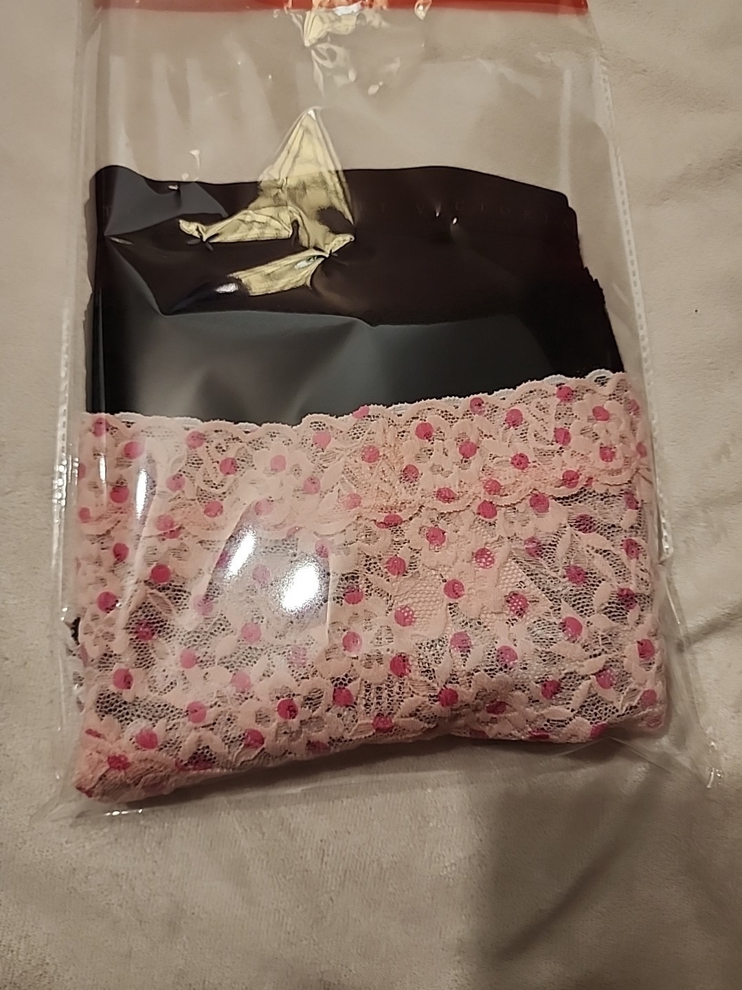 New 3 PACK Victoria’s Secret Cheeky/cheeky Lace Panties Underwear Women Size LG