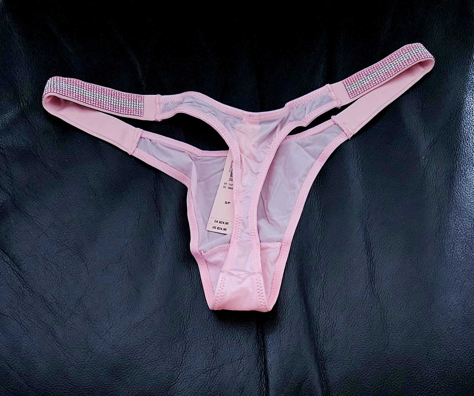 S Victoria’s Secret VS Shine Soft Brazilian Dream Angels Thong Bikini Panty