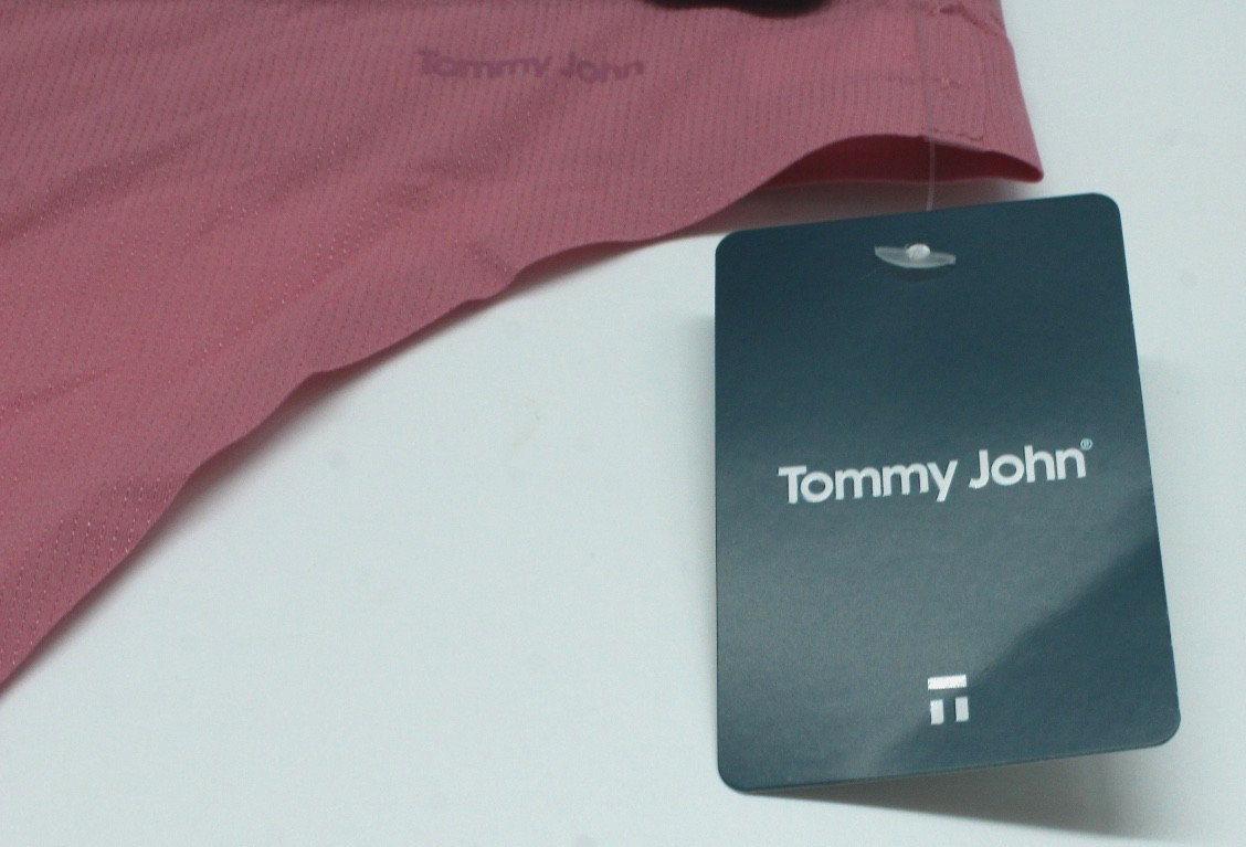 TOMMY JOHN Women’s Air Rose Petal Thong Panty Second Skin NWT in pack