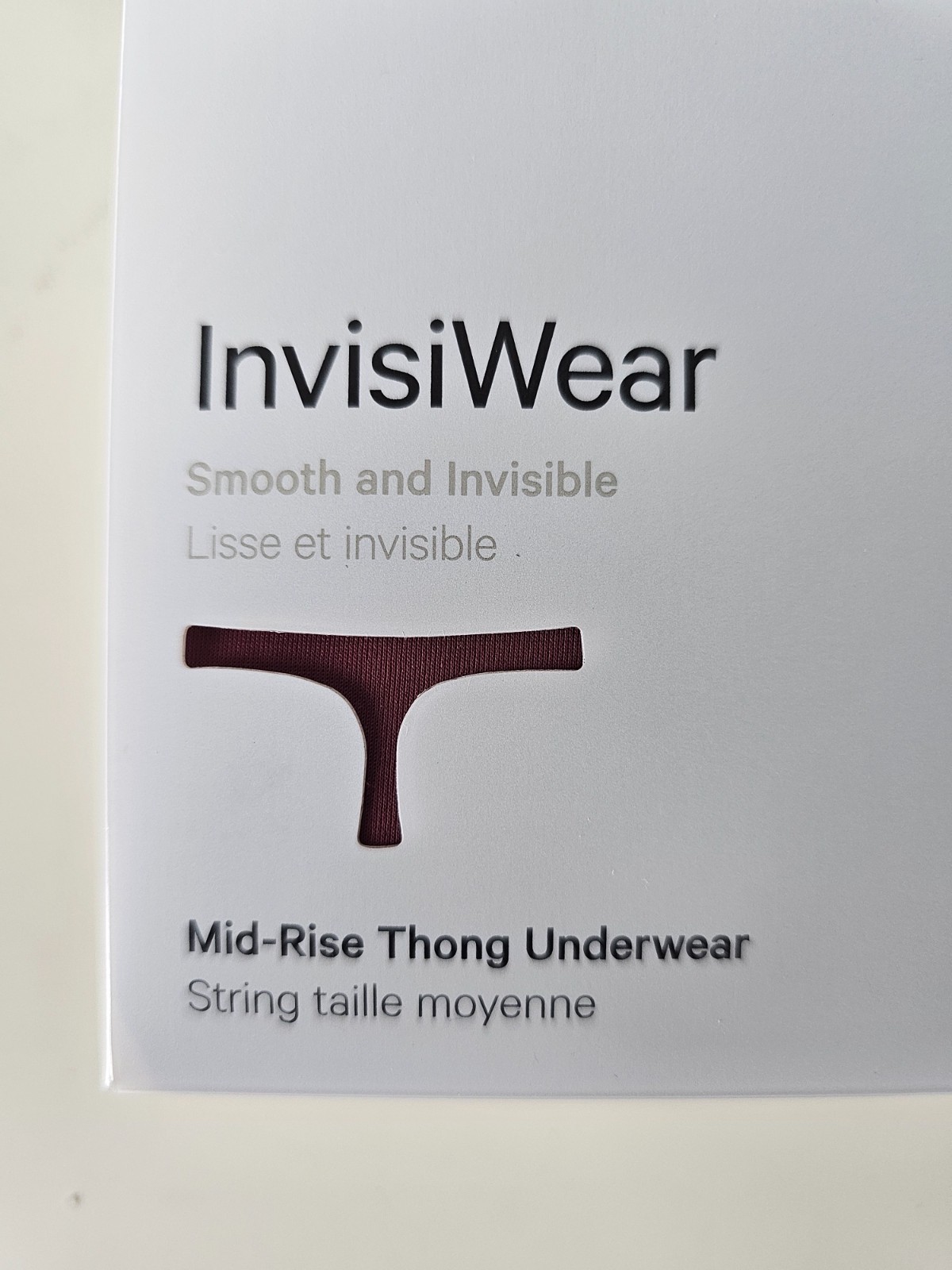 NWT LULULEMON Multi Color Smooth & Invisible InvisiWear MR Thong 3 Pack Medium