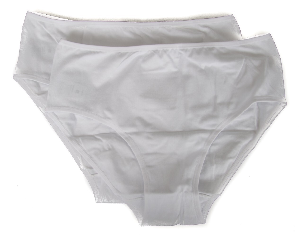 2 Pack Women Briefs High Briefs Smooth Trim Underwear Bipack SPIDER Item 0