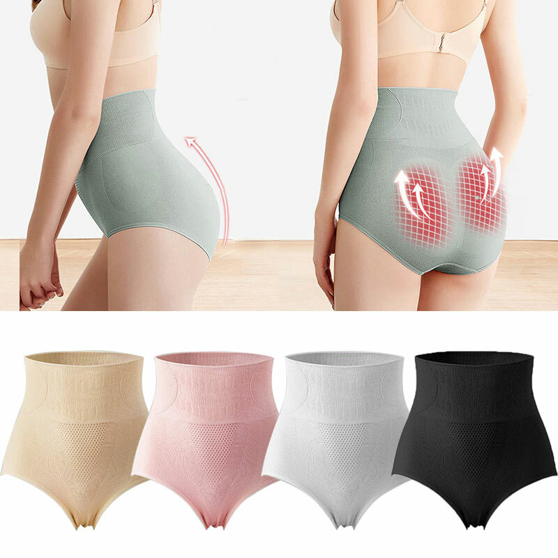 Women High Waist Shapewear Body Shaper Tummy Control Slimming Hip lift Underwea