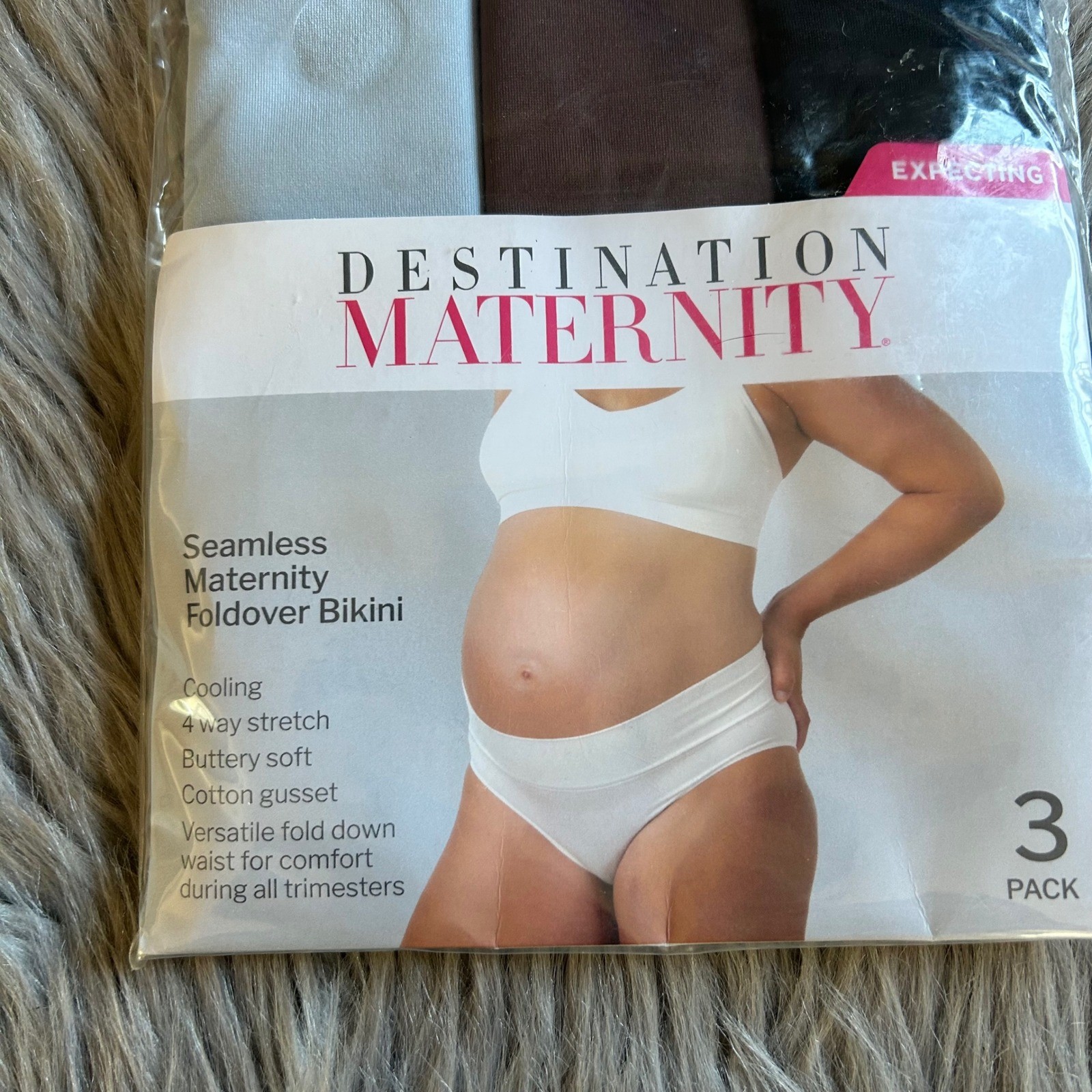 Destination Maternity Seamless Bikini Women Size Small Cooling Buttery Soft