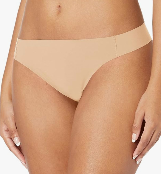 Maidenform Thong Underwear 2 Pair XXL/9 No Show Flawless Comfort Devotion Dmlctg