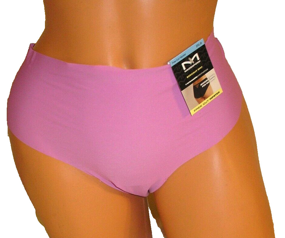 Maidenform Craveable Intimates Free Cut Hipster Panties Lingerie, Sz. 9 2XL