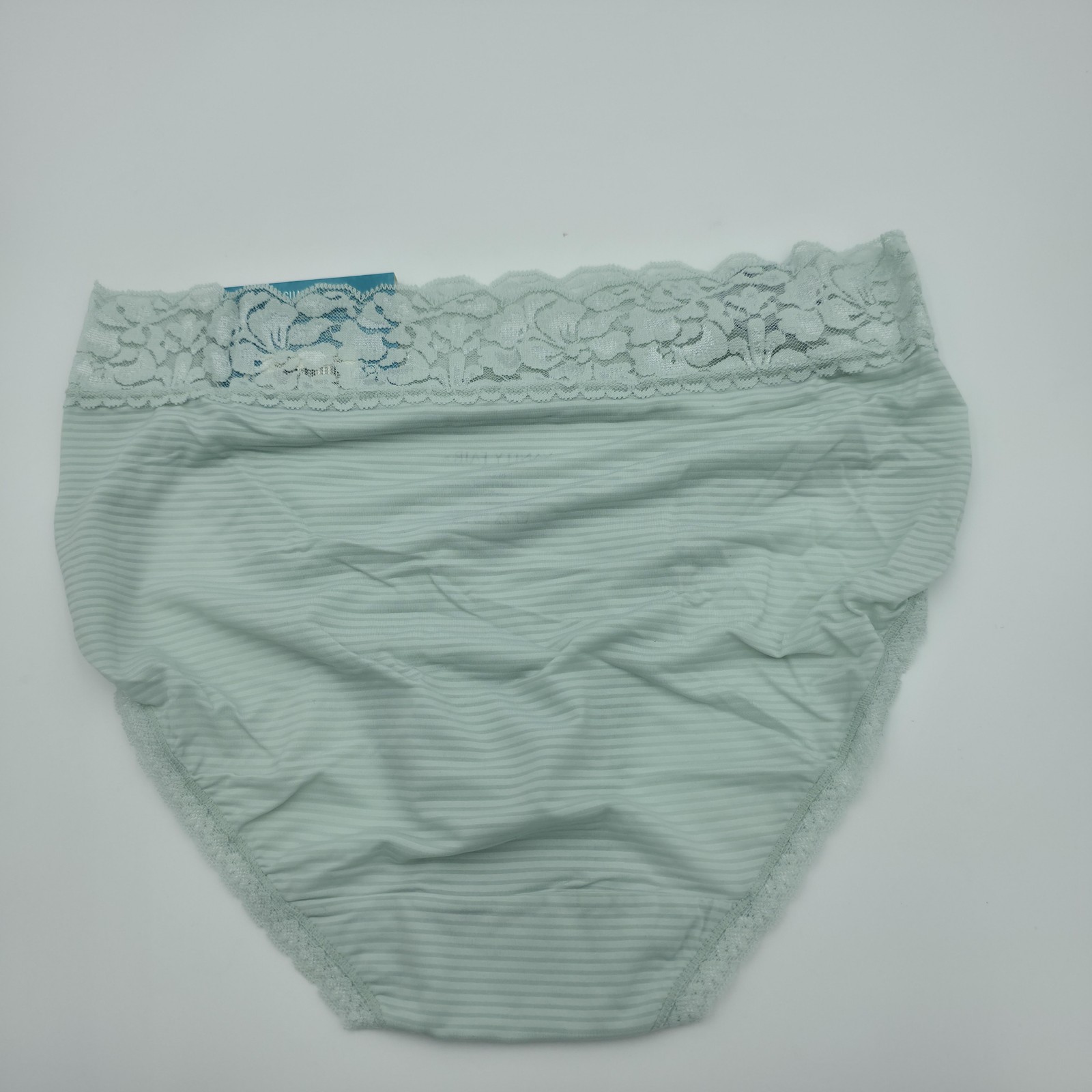 Vanity Fair Panties Womens 6/M Multicolor Flattering Lace Hi-Cut 3-Pair 13280
