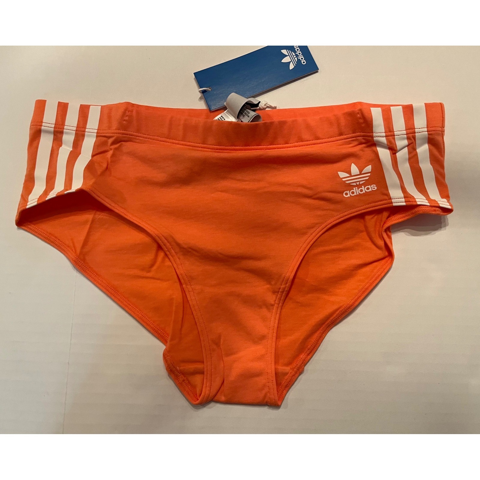 Adidas Woman’s Hipster Coral Fusion Panties Underwear Size Medium
