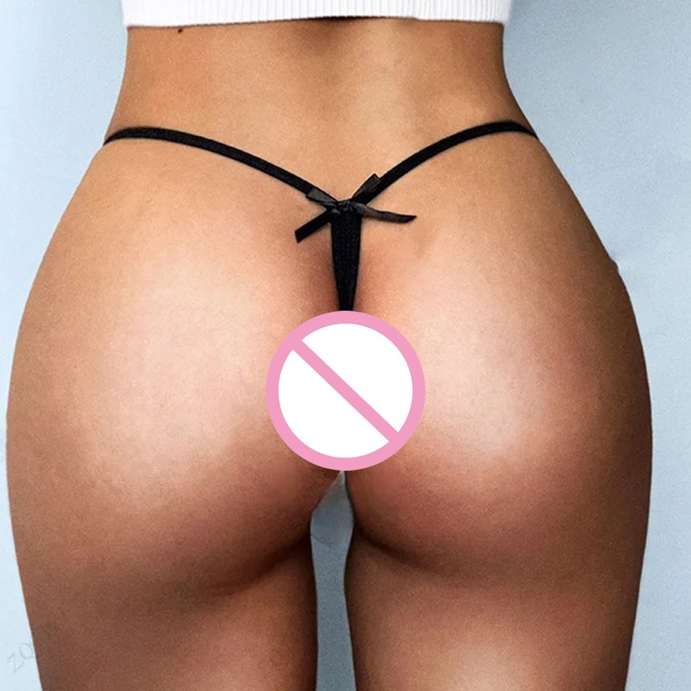 Ice Silk Women G String Thin Seamless Brazilian Panties for Daily Wear