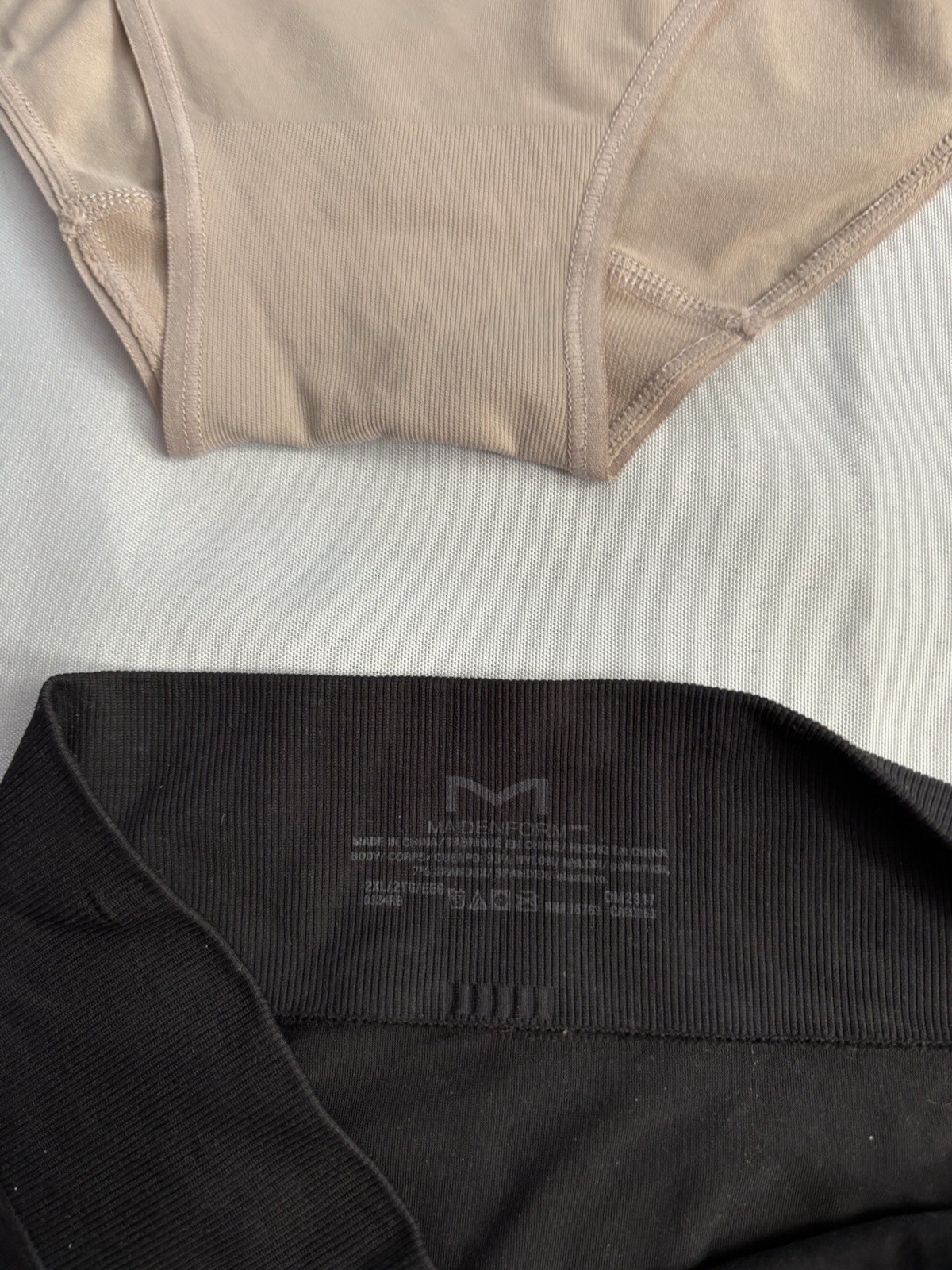 NEW Maidenform Seamless High Leg Bikini Black Women’s DM2317 Size 2Xlarge 2 Pair