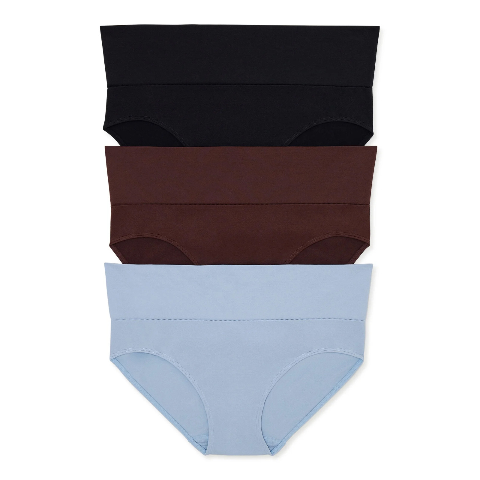 3 Pack Maternity Small Seamless Foldover Bikini Cooling Underwear Buttery Soft