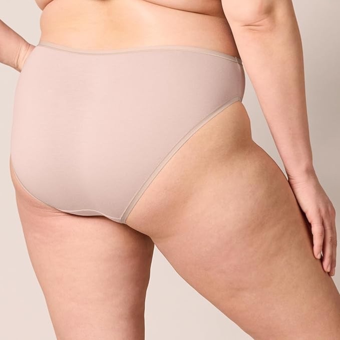 9 Amazon Essentials Women’s Cotton Stretch High-Cut Bikini Panties XXL 2XL