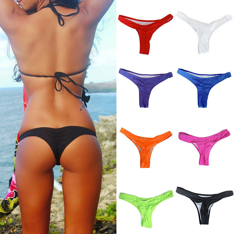 5packs Lot Women’s Sexy G-String Bikini Panties Underwear Thongs T-Back Briefs