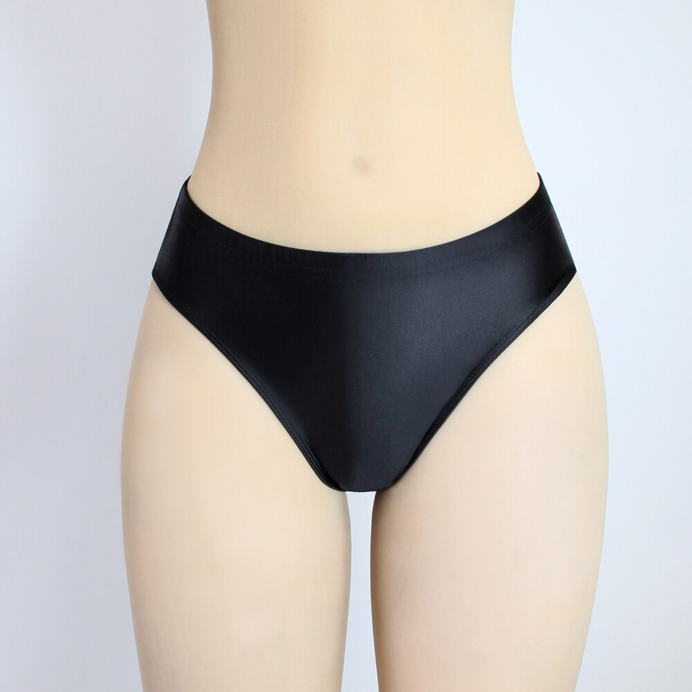 MJINM Sexy Low Waisted Briefs Panties Knickers Opaque Gym Yoga Shorts Underwear