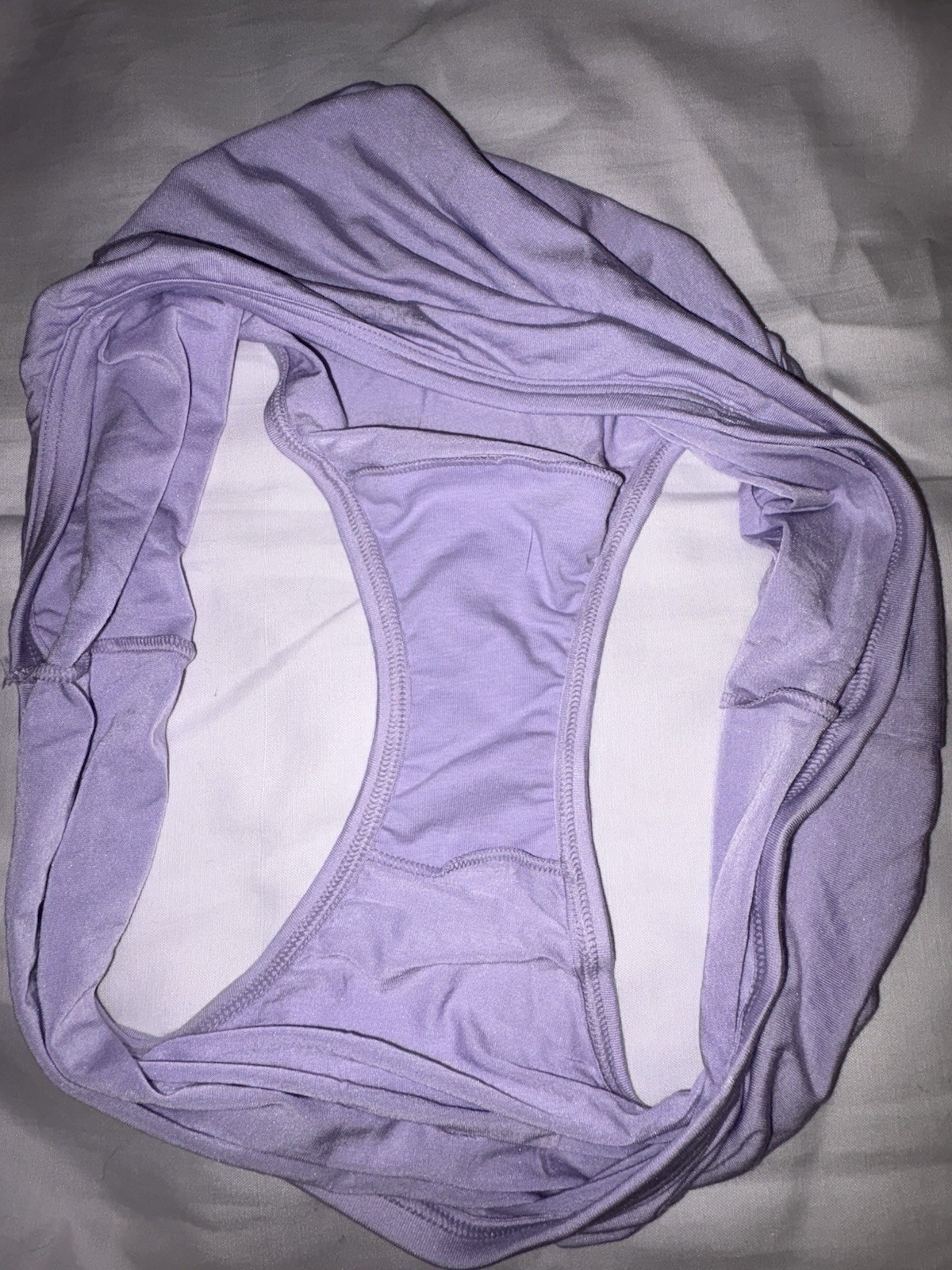 Sz 8 Jockey Elance Panty Silky Microfiber Purple