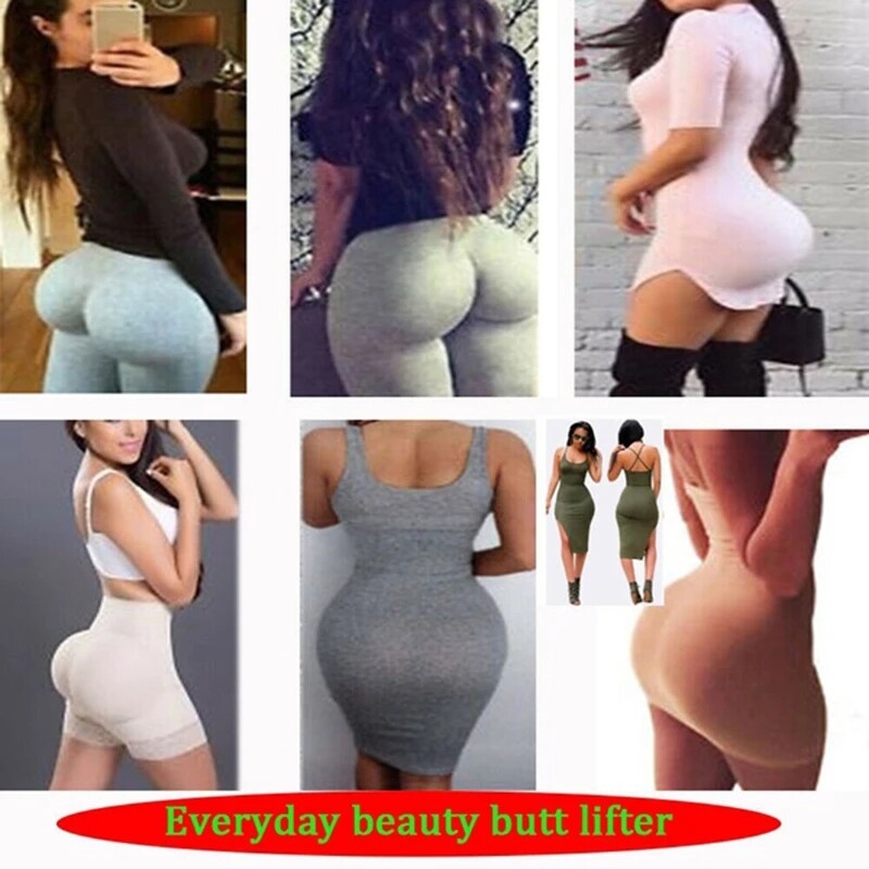 Women’s Padded Panties Butt Lifter Body Shaper Underwear Buttock Briefs Fack ASS