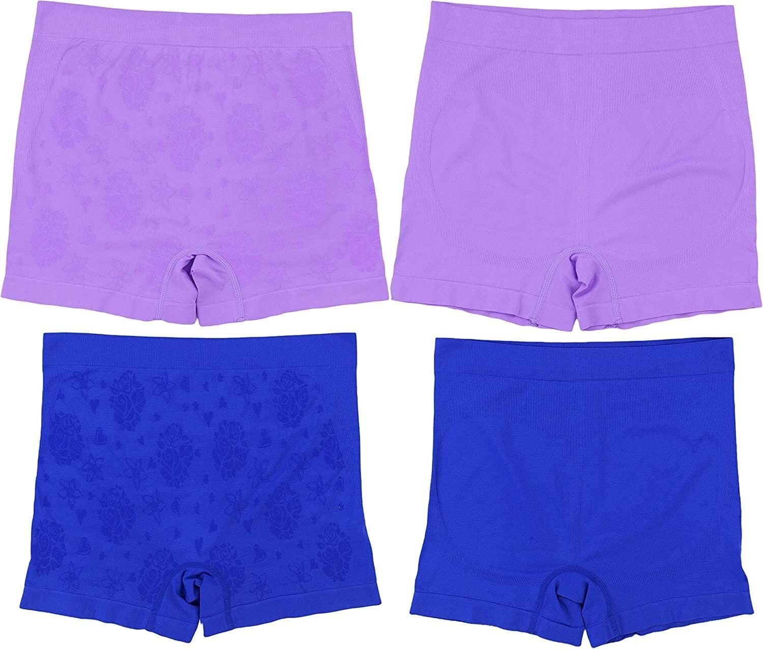 ToBeInStyle Women’s Pack of 6 Control Shaping Cheeky Seamless Boyshort Underwear
