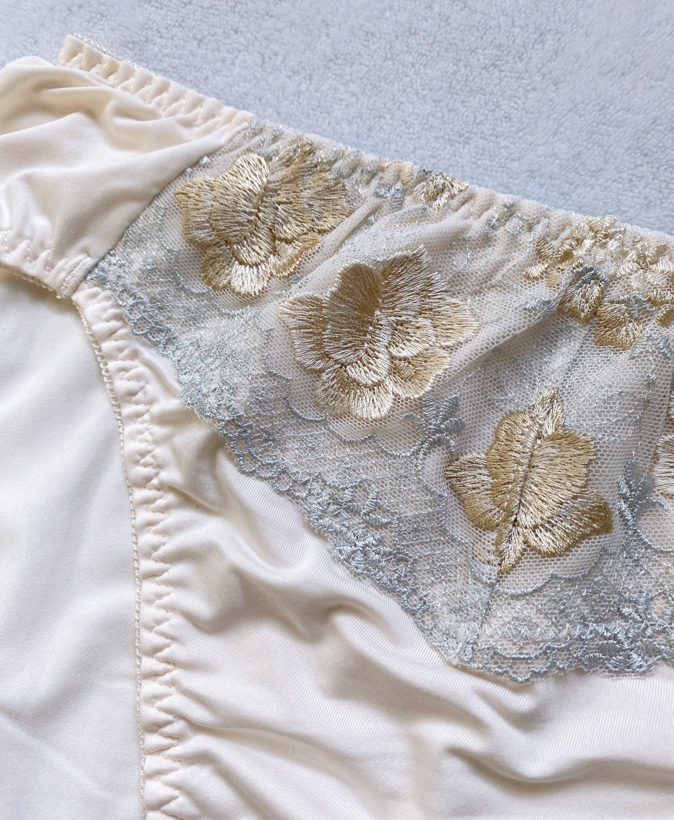 Super Sale 8 Pairs US-M/JP-3L Japanese High Quality Embroidery Nylon Panties