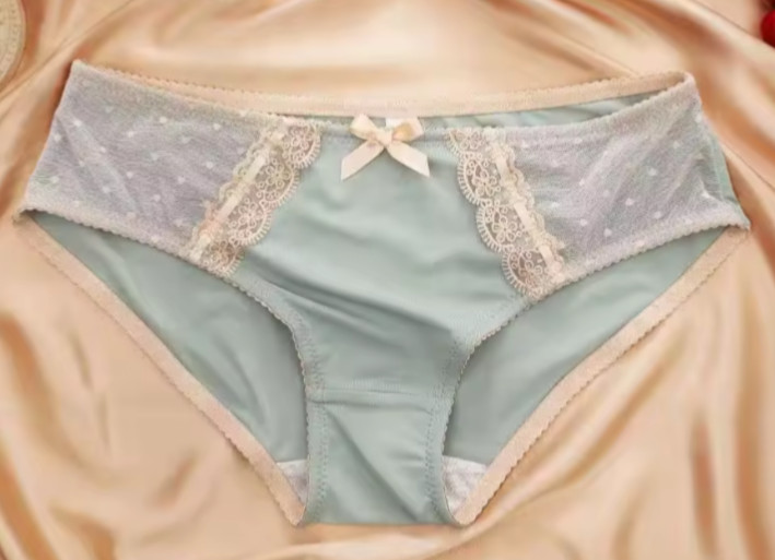 Japanese Sweet Girls Lady Lace Panties Bow Underpant Princess Briefs Underwear S