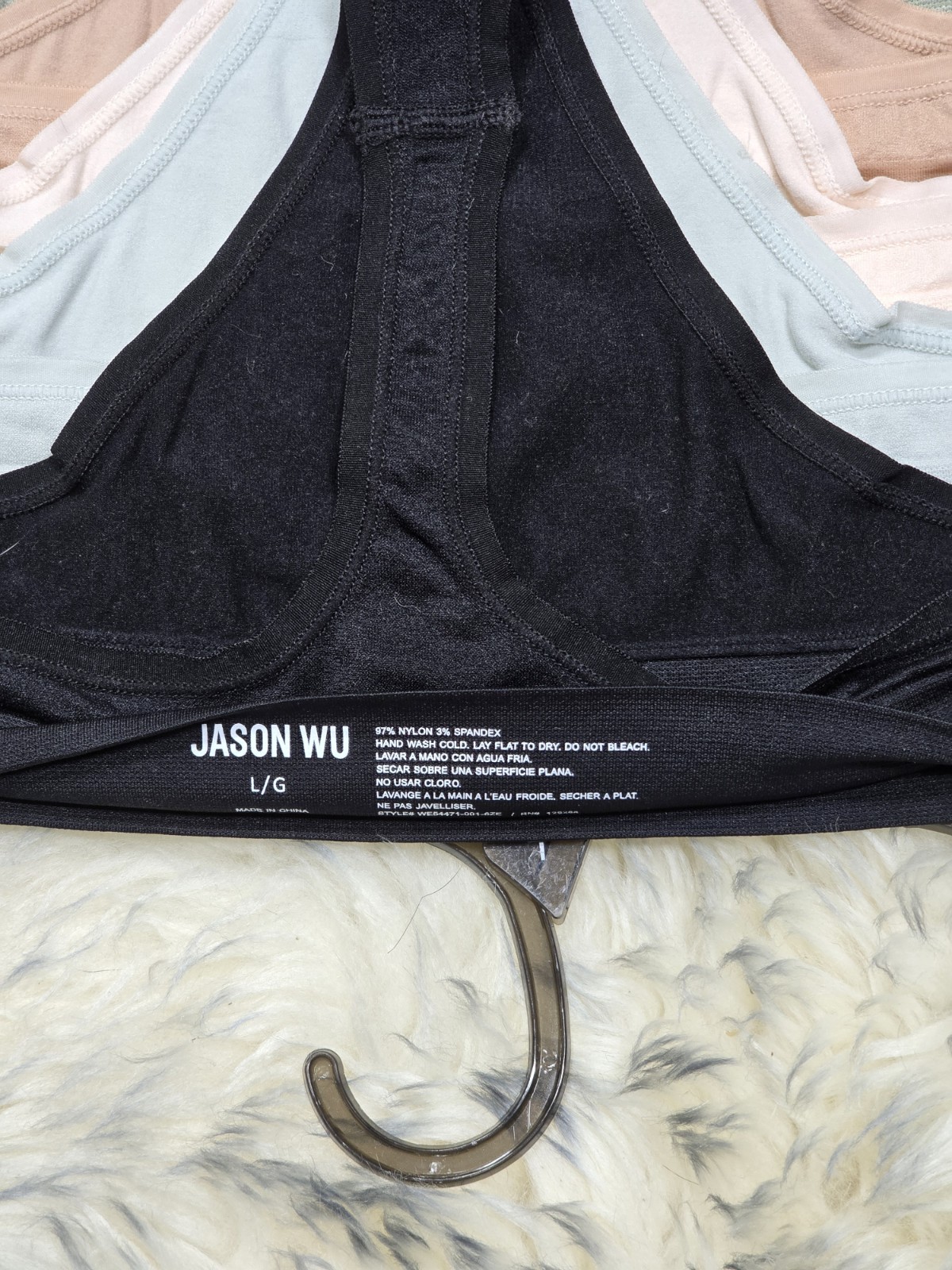 NWT JASON WU INTIMATES WOMEN’S TONG UNDERWEAR 5 PACK SEAMLESS MULTI Sz L