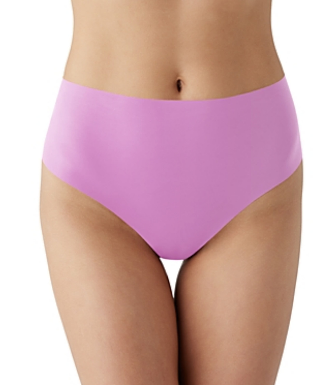 B.tempt’d by Wacoal Women B.bare Hi Waist Thong Panty Smoky Grape Size L