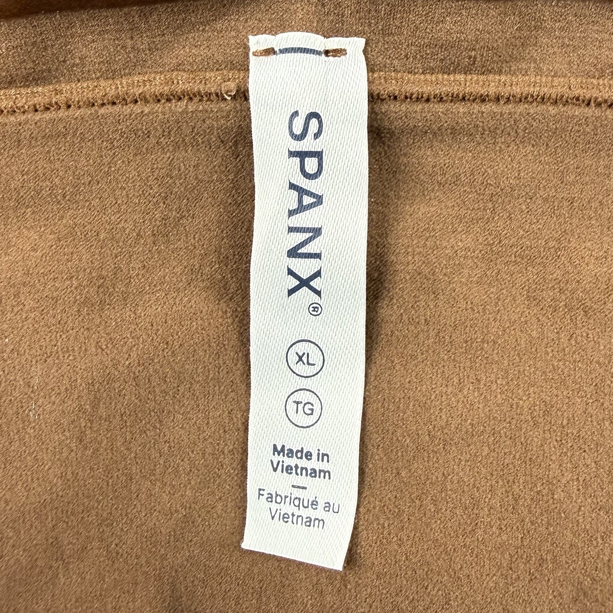 Spanx Power High Waisted Mid Thigh Short Womens XL Brown 10398R Shaper NWT NEW