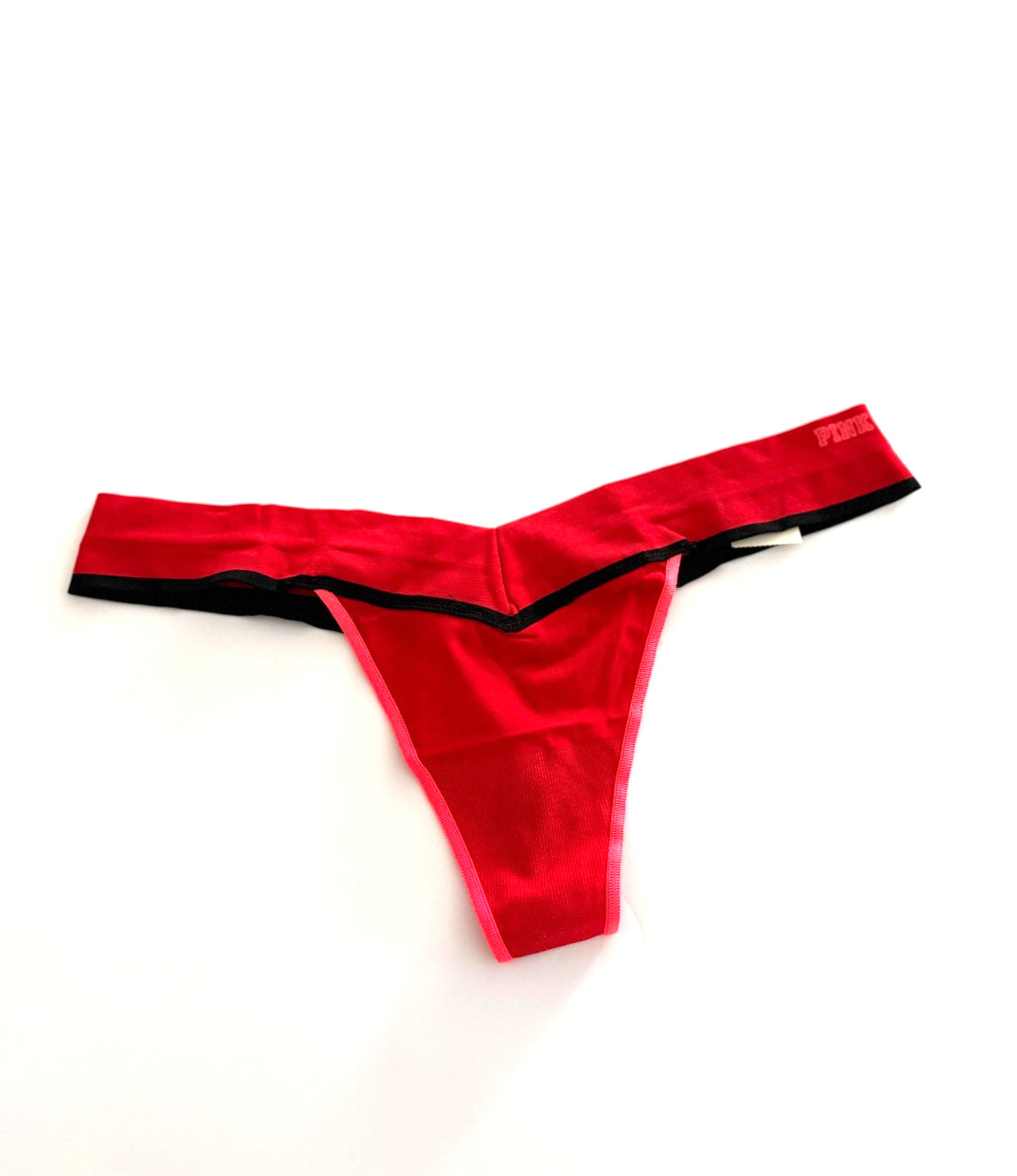 Victoria’s Secret PINK Seamless Thong Panty Deep Red