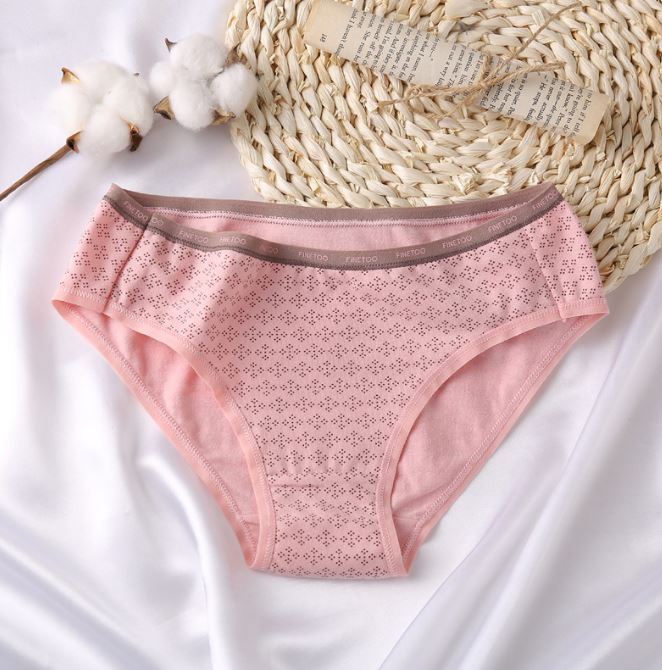 1/5 Pack Lot Womens Mid Waist Panties Underwear Brief Soft Comfortable Bottoms