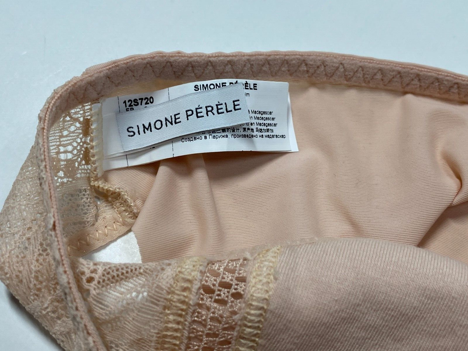 Simon Perele Comete Bikini Brief – Pinky Sand – Size 2 (FR)
